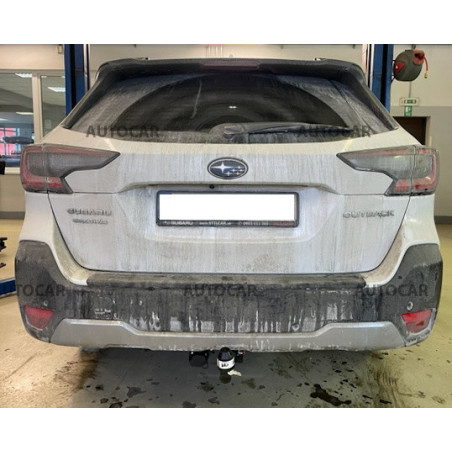 Ťažné zariadenie pre Subaru OUTBACK - odnímateľný vertikálny bajonetový systém