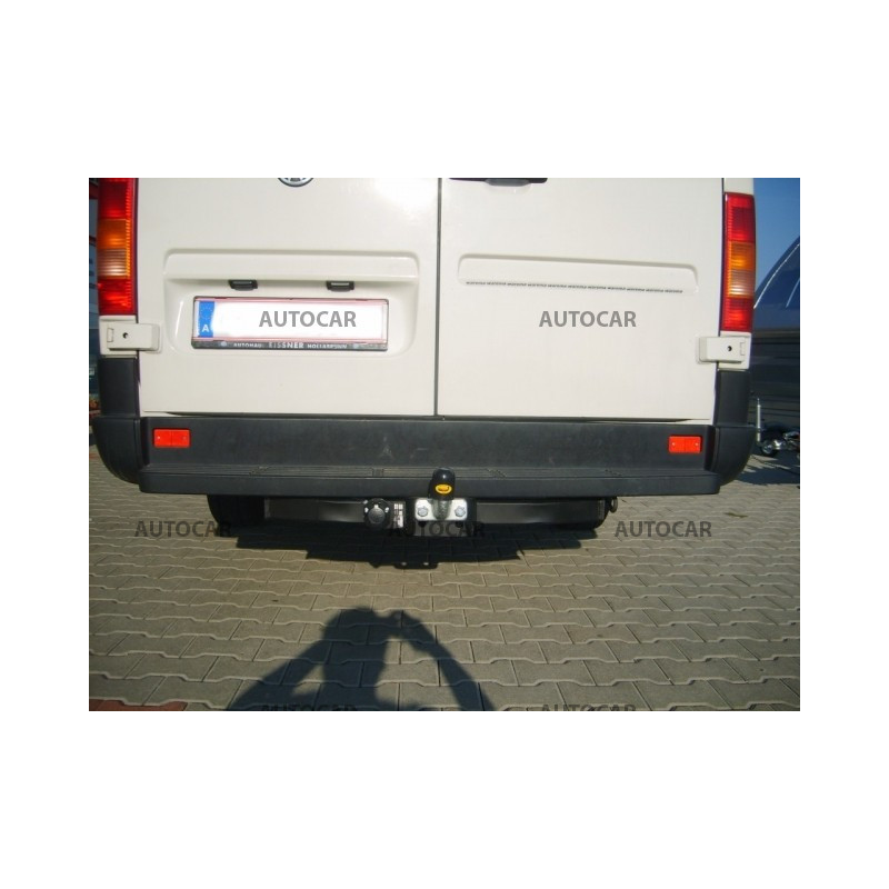 Ťažné zariadenie pre Volkswagen LT 28/46 - Dodávka so schodíkom - Rázvor 3,55 / 4,025 m - skrutkový systém