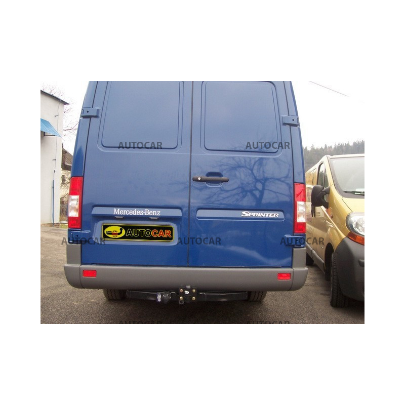 Ťažné zariadenie pre Volkswagen LT 28/46 - Dodávka bez schodíka - Rázvor 3,55 / 4,025 m - skrutkový systém