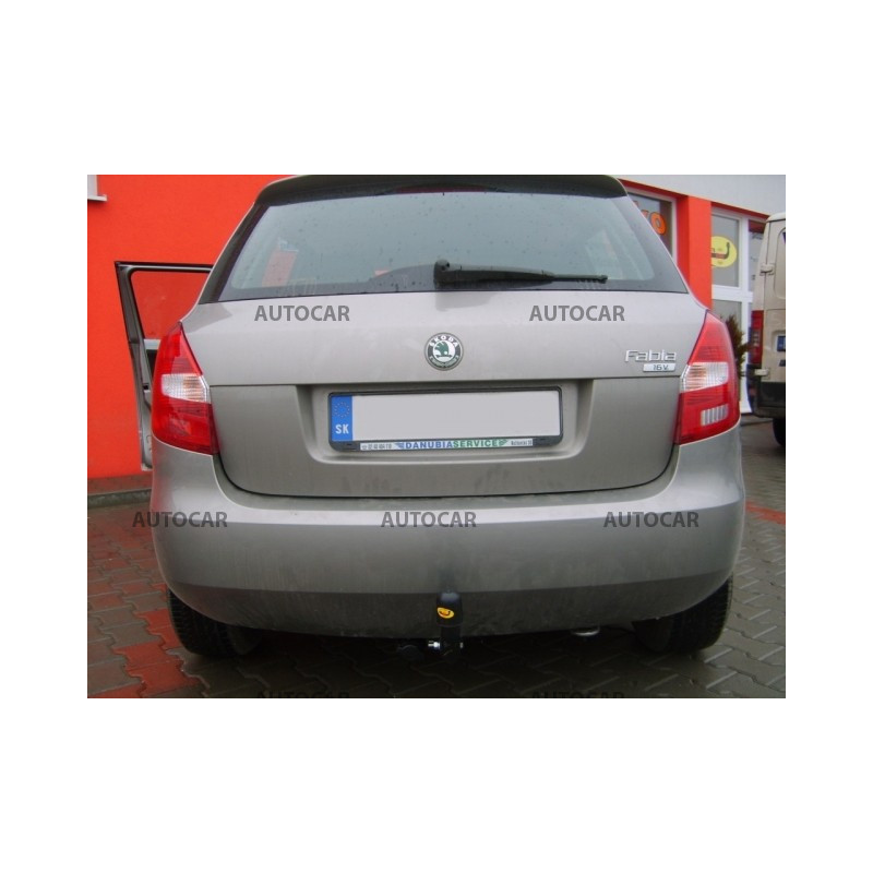 Ťažné zariadenie pre Škoda FABIA II. - 5 dv. - skrutkový systém