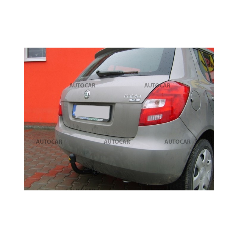 Ťažné zariadenie pre Škoda FABIA II. - 5 dv. - skrutkový systém