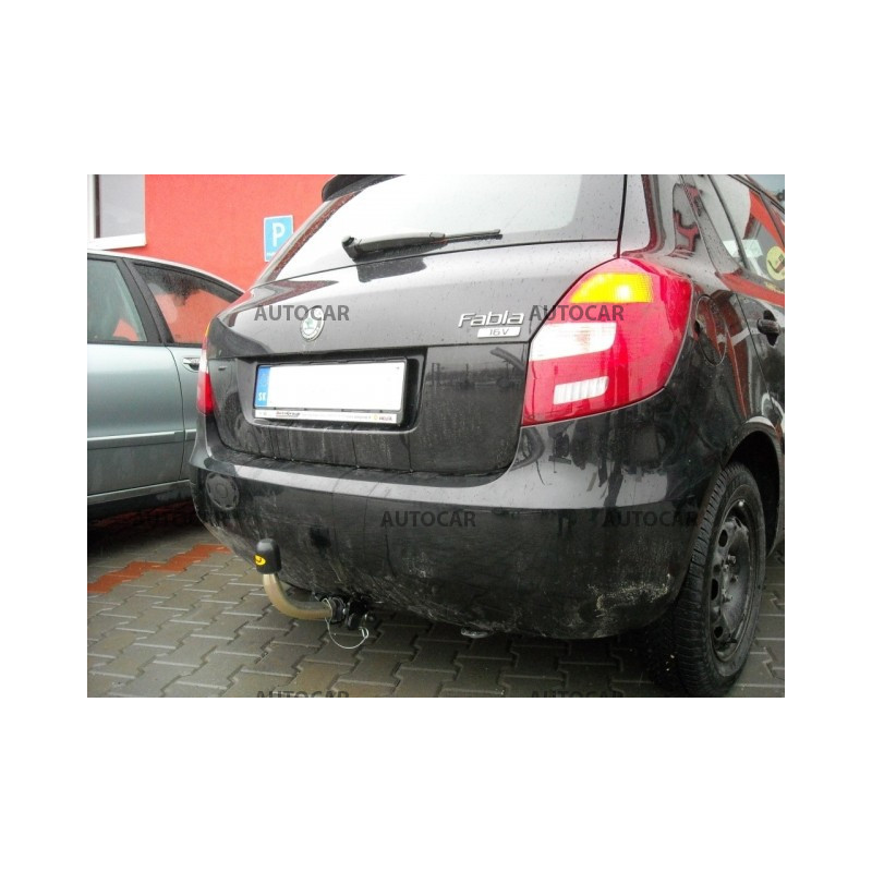 Ťažné zariadenie pre Škoda FABIA II. - 5 dv. - odnímateľný bajonetový systém