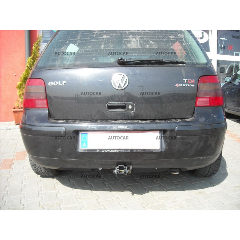 Ťažné zariadenie pre Volkswagen GOLF IV. - 4x4 - odnímateľný bajonetový systém