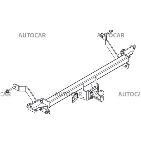 Ťažné zariadenie pre Citroen JUMPER - Dodávka L1, L2, L3 - skrutkový systém