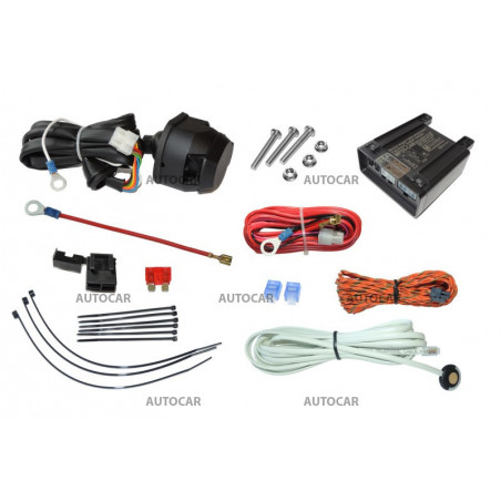 13/8 PIN typová elektroinštalácia (s modulom) pre ťažné zariadenia (so spiatočkou) - AUDI, SEAT, ŠKODA, VW