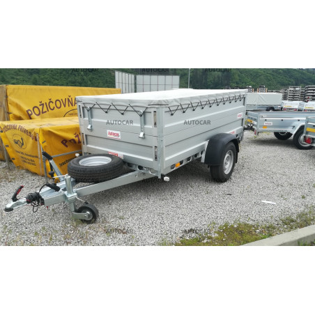 Prívesný vozík Mazowia komfort 1,3t - brzdený Prívesný vozík Mazowia komfort 1,3t - brzdený