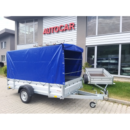 Sklopný prívesný vozík Autocar 730 SP s plachtou