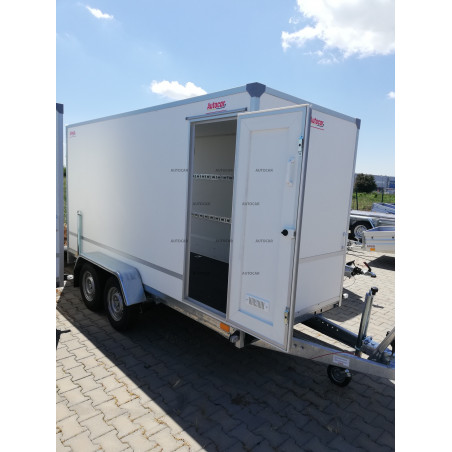 Skriňový prívesný vozík F27361518HTD s rampou Skriňový prívesný vozík F27361518HTD s rampou