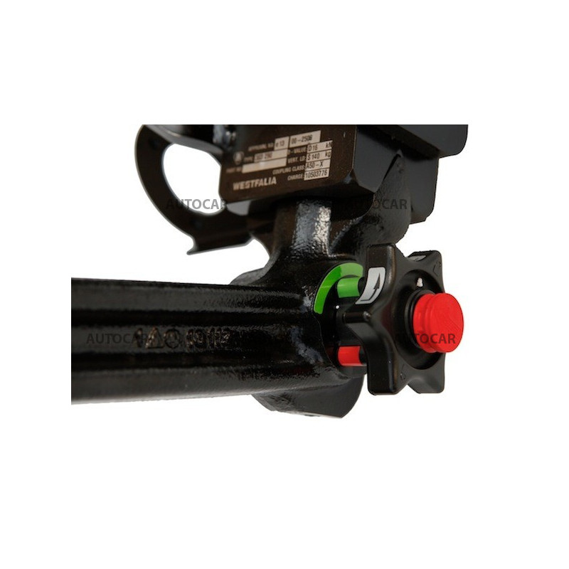 Ťažné zariadenie pre Subaru OUTBACK - odnímateľný vertikálny bajonetový systém