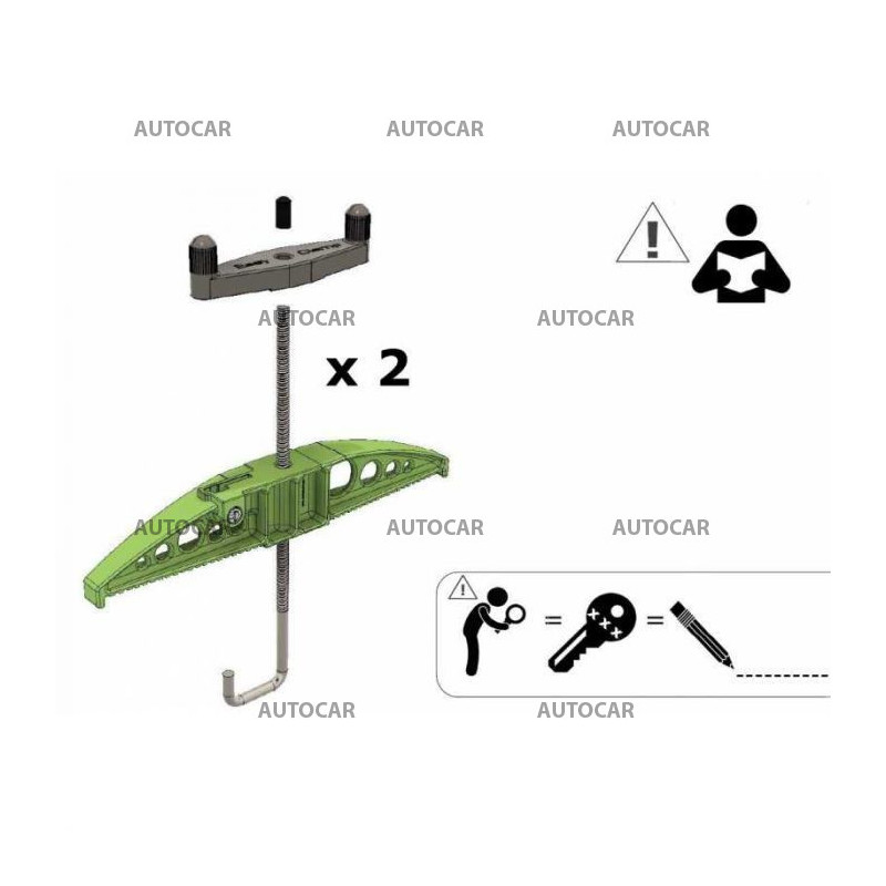 Držiak rebríku AutoRack Easy Clamp Wide