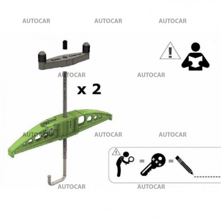 Držiak rebríku AutoRack Easy Clamp Wide