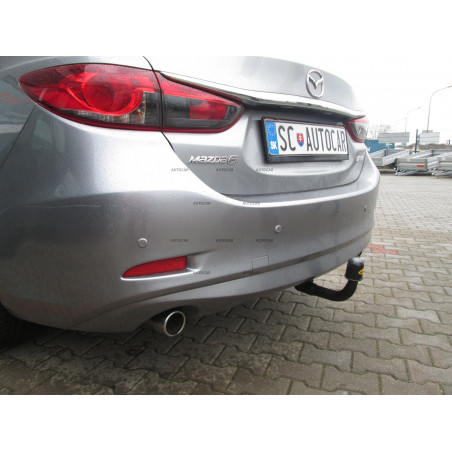 Ťažné zariadenie pre Mazda 6 - GJ/GL - 4 dv. - odnímateľný vertikálny bajonetový systém Ťažné zariadenie pre Mazda 6 - GJ/GL - 4 dv. - odnímateľný vertikálny bajonetový systém