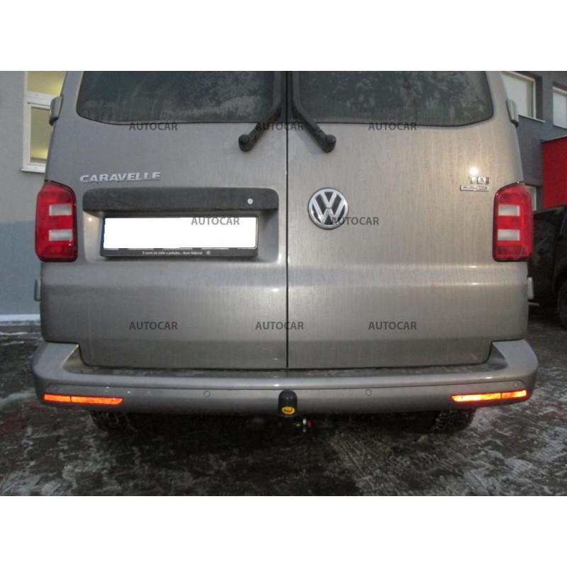 Ťažné zariadenie pre Volkswagen TRANSPORTER / MULTIVAN / CARAVELLA - T6 - Dodávka - odnímateľný vertikálny bajonetový systém