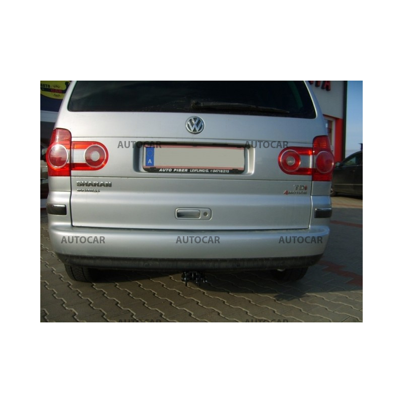 Ťažné zariadenie pre Volkswagen SHARAN - odnímateľný bajonetový systém