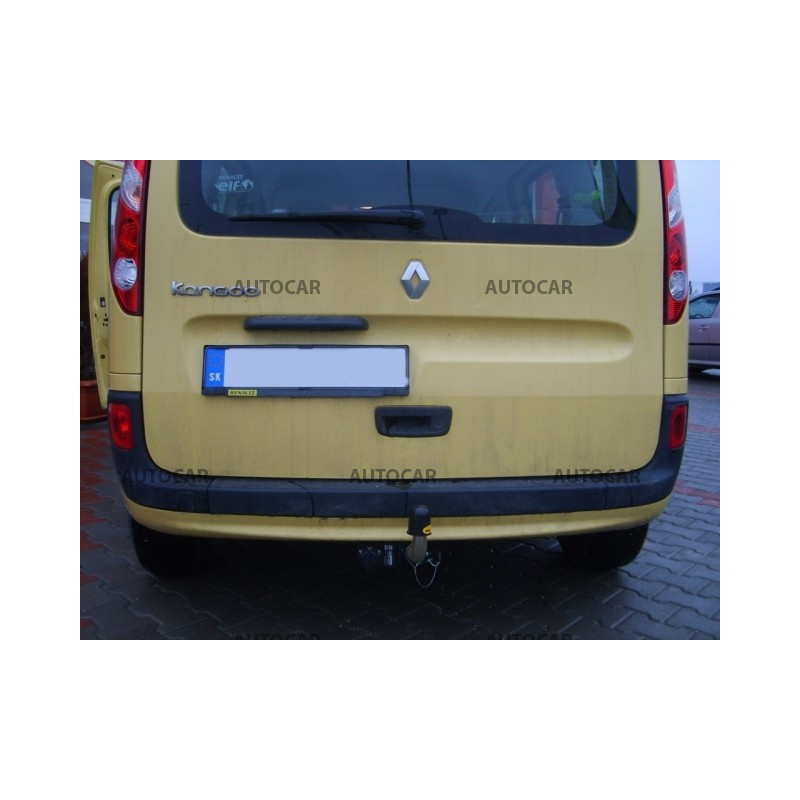 Ťažné zariadenie pre Renault KANGOO - nie 4x4 - odnímateľný bajonetový systém