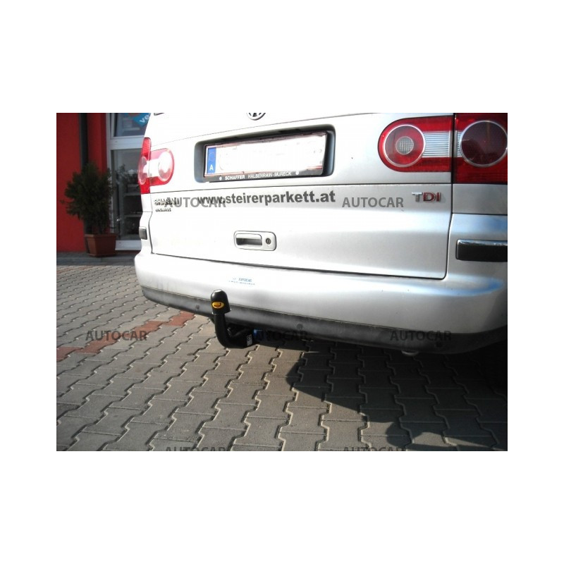 Ťažné zariadenie pre Volkswagen SHARAN - odnímateľný vertikálny bajonetový systém