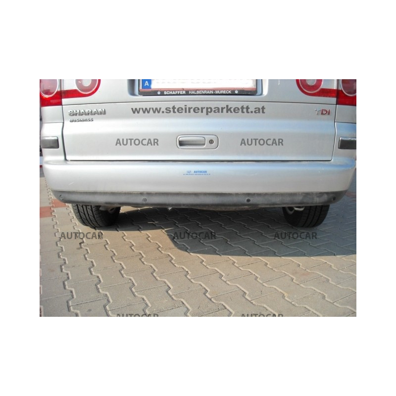 Ťažné zariadenie pre Volkswagen SHARAN - odnímateľný vertikálny bajonetový systém