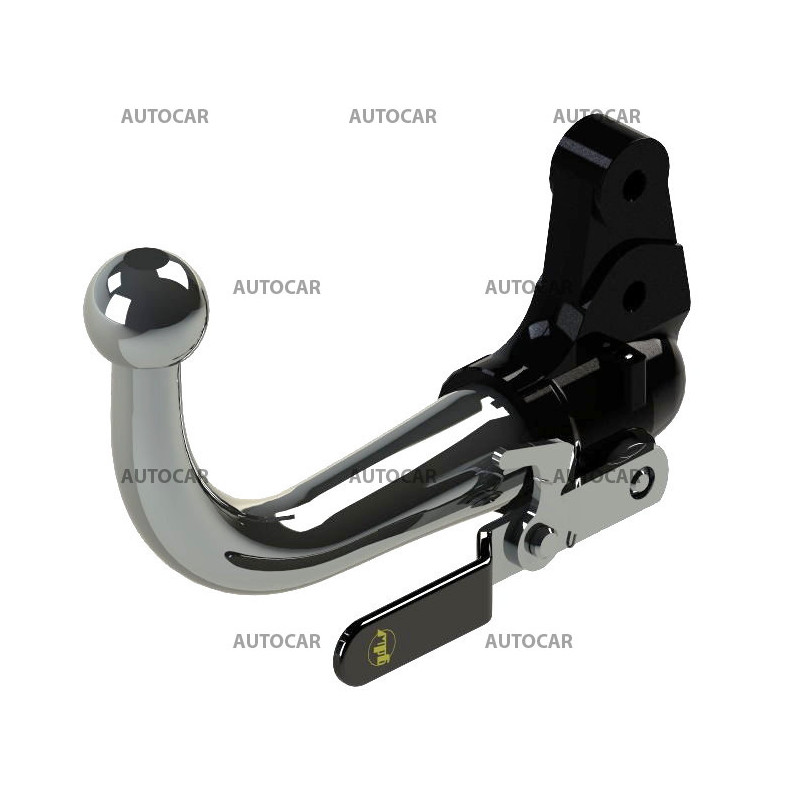 Ťažné zariadenie pre Volvo C40 - odnímateľný bajonetový systém