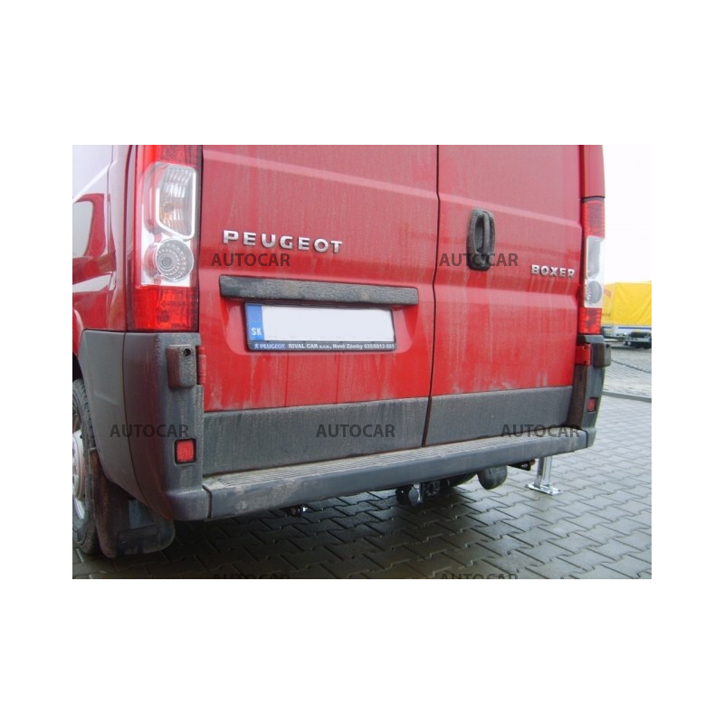 Ťažné zariadenie pre Peugeot BOXER - Dodávka L1, L2, L3 - odnímateľný bajonetový systém