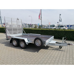 Dvojnápravový brzdený vozík...