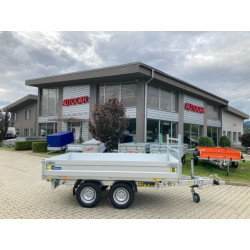 Dvojnápravový jednostranne elektricky sklopný vozík Debon PW1.2 LUX