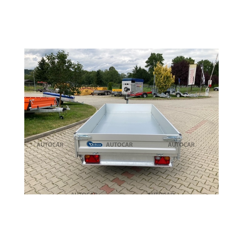 Dvojnápravový jednostranne elektricky sklopný vozík Debon PW1.2 LUX