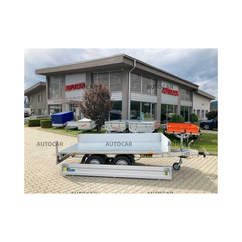 Dvojnápravový jednostranne elektricky sklopný vozík Debon PW1.2 LUX