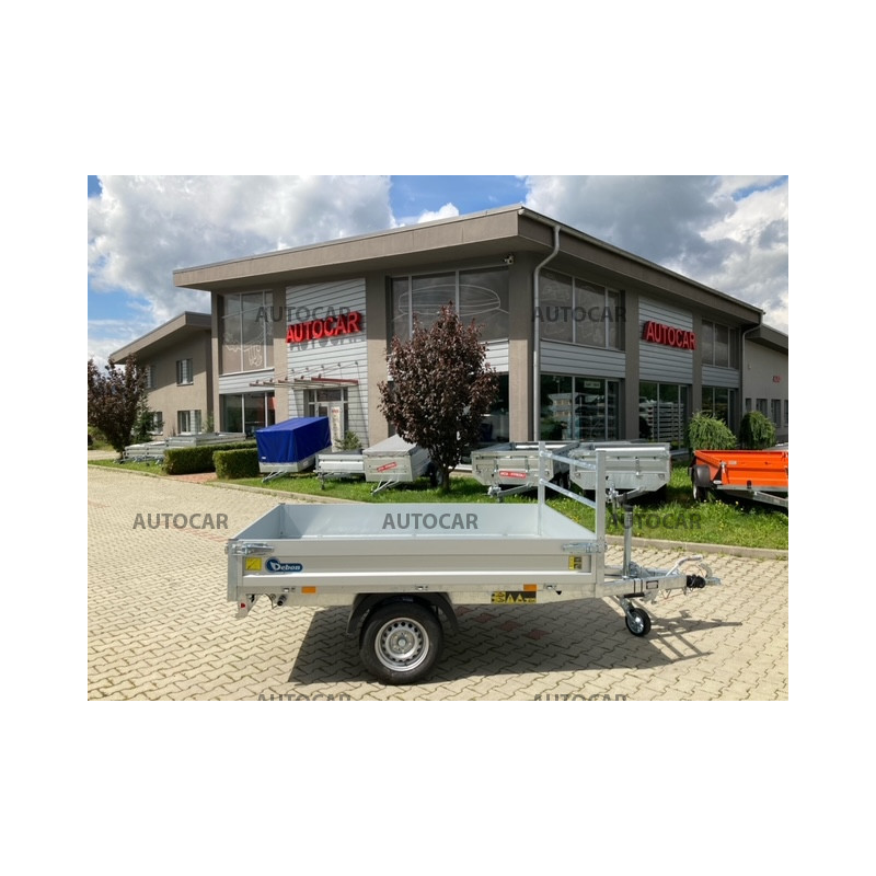 Jednostranne elektricky sklopný prívesný vozík Debon PW0 LUX