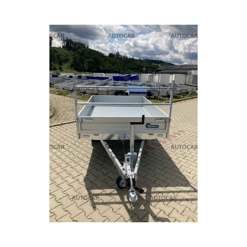 Jednostranne elektricky sklopný prívesný vozík Debon PW0 LUX