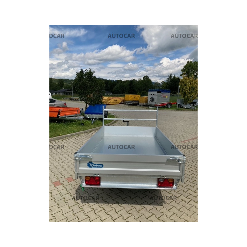Jednostranne elektricky sklopný prívesný vozík Debon PW0 LUX