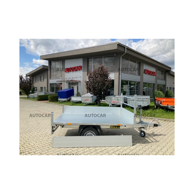 Jednostranne elektricky sklopný prívesný vozík Debon PW0 LUX