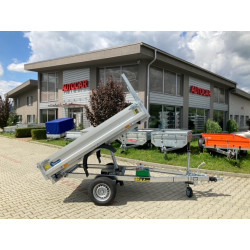 Jednostranne elektricky sklopný prívesný vozík Debon PW0 LUX