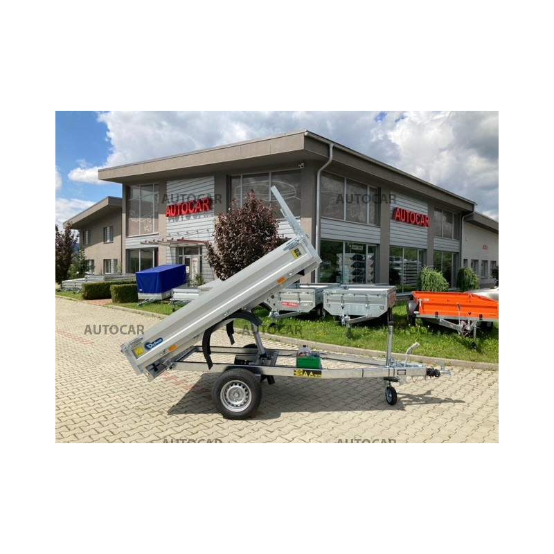 Jednostranne elektricky sklopný prívesný vozík Debon PW0 LUX