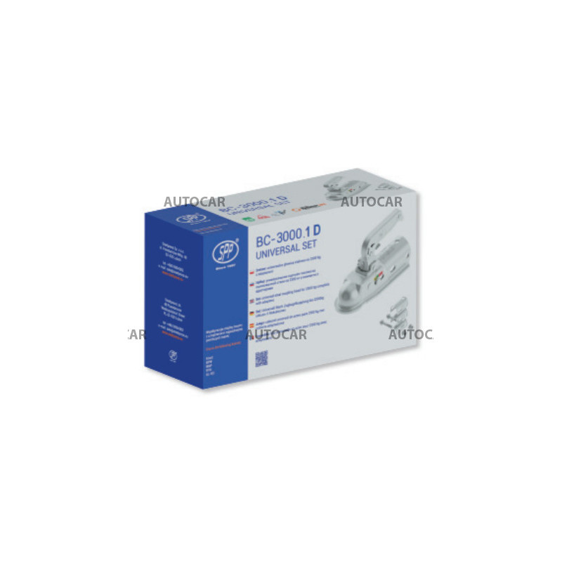 SET - Prívesový kĺb + adaptéry