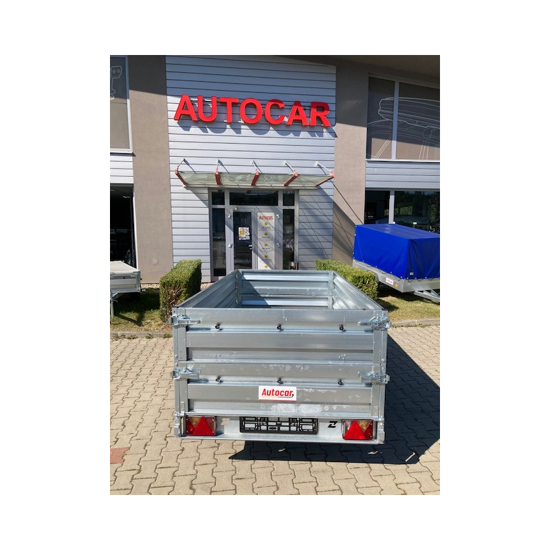 Sklopný prívesný vozík A 265U nadstavbové bočnice