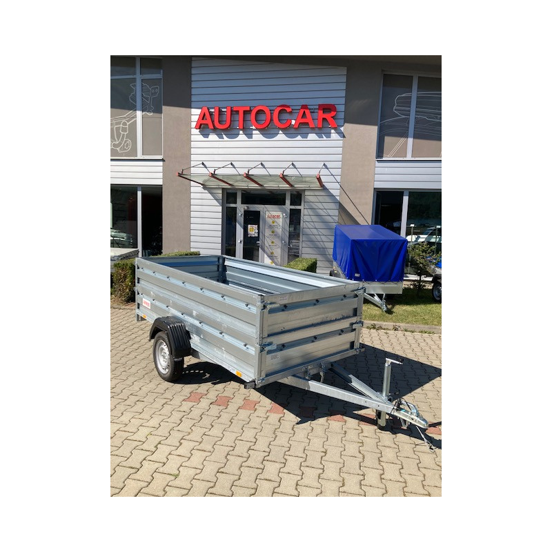 Sklopný prívesný vozík A 265U nadstavbové bočnice