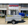 Sklopný prívesný vozík Autocar 725 SP nadstavbové bočnice Sklopný prívesný vozík Autocar 725 SP nadstavbové bočnice