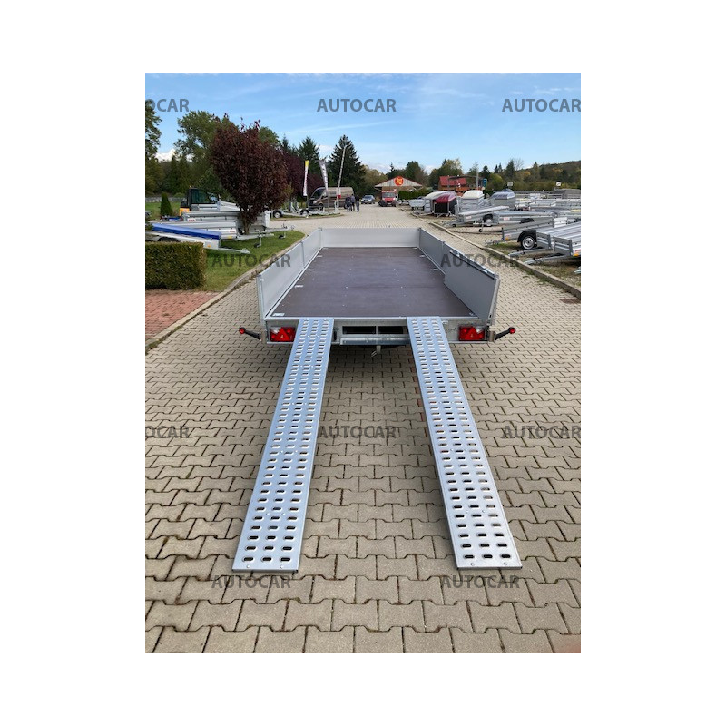 Univerzálny prepravník ATLAS 6,0m 3,5t s bočnicami 3 nápravy