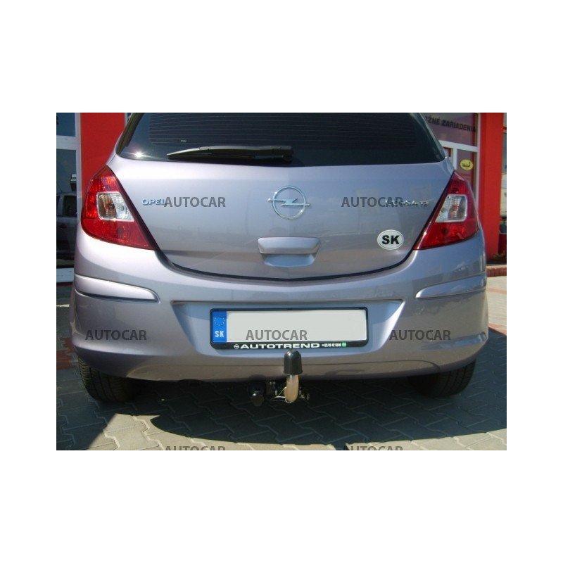 Ťažné zariadenie pre CORSA - "D" 3,5dv - automatický systém - od 2006 do 