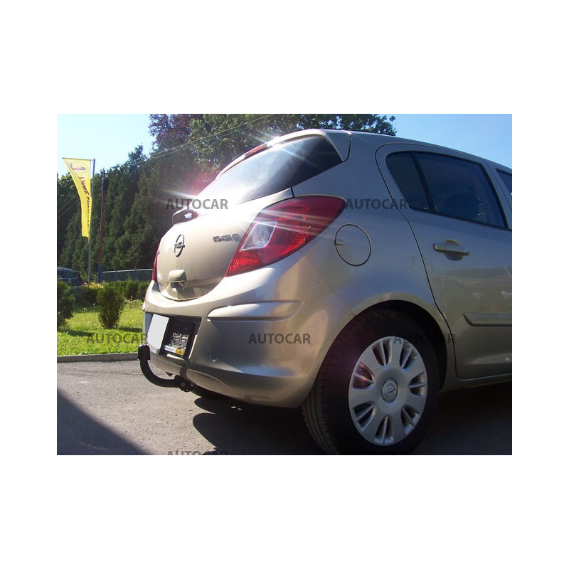 Ťažné zariadenie pre CORSA - "D" 3,5dv - skrutkový systém - od 2006 do 