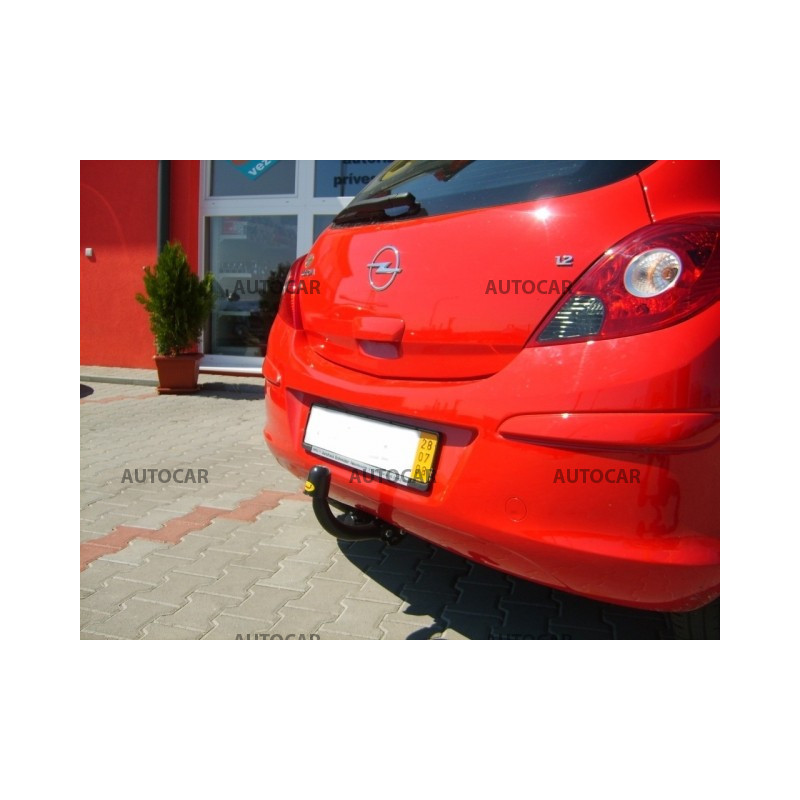 Ťažné zariadenie pre CORSA - "D" 3,5dv - skrutkový systém - od 2006 do 