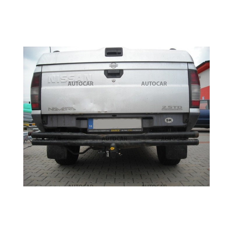 Ťažné zariadenie pre NAVARA - rúrkový nárazník , ( D 40 ) - automatický systém - od 2006 do 