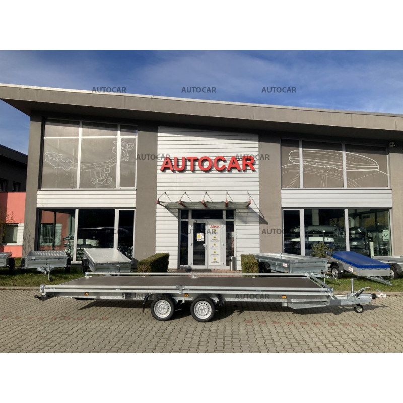 Univerzálny dvojnápravový brzdený prepravník ATLAS 6,0m 3,0t