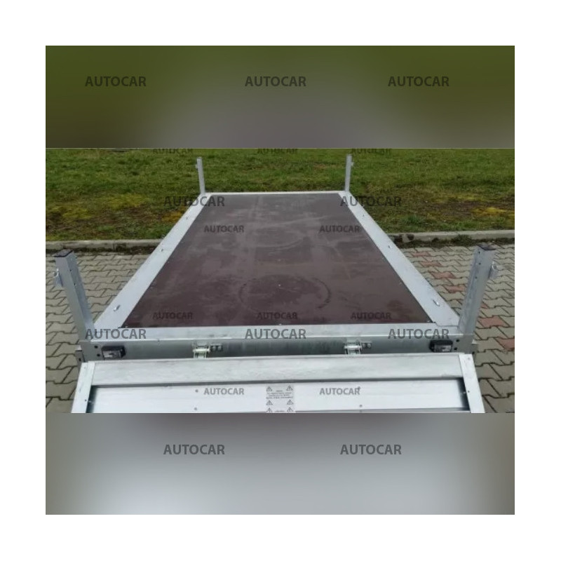 Dvojnápravový brzdený prívesný vozík HL300TH