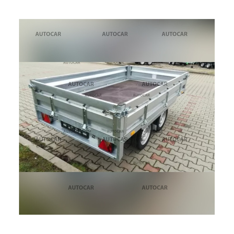 Dvojnápravový brzdený prívesný vozík HL300TH