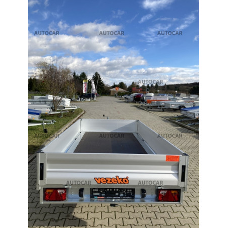 Dvojnápravový brzdený prívesný vozík Cargo Light DX 20.3