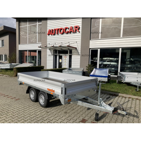 Dvojnápravový brzdený prívesný vozík Cargo Light DX 20.3