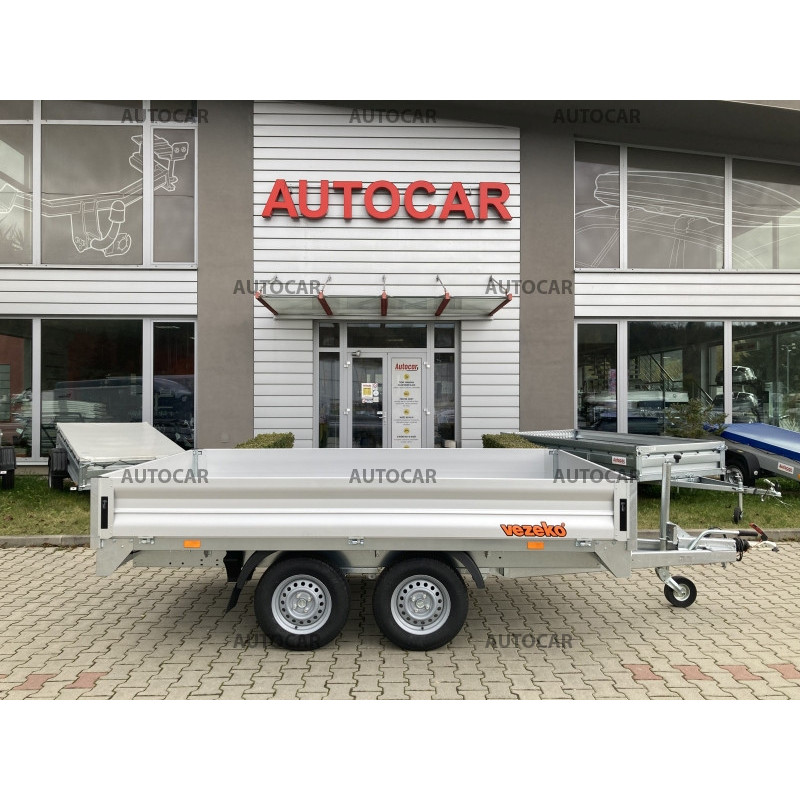 Dvojnápravový brzdený prívesný vozík Cargo Light D20.36