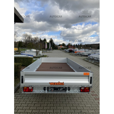 Dvojnápravový brzdený prívesný vozík Cargo Light E 20.4 Dvojnápravový brzdený prívesný vozík Cargo Light E 20.4