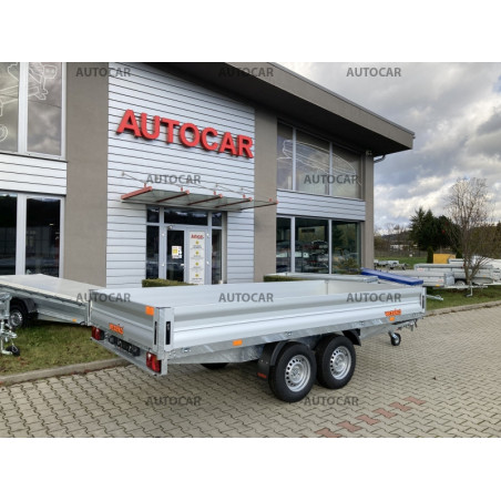 Dvojnápravový brzdený prívesný vozík Cargo Light E 20.4 Dvojnápravový brzdený prívesný vozík Cargo Light E 20.4